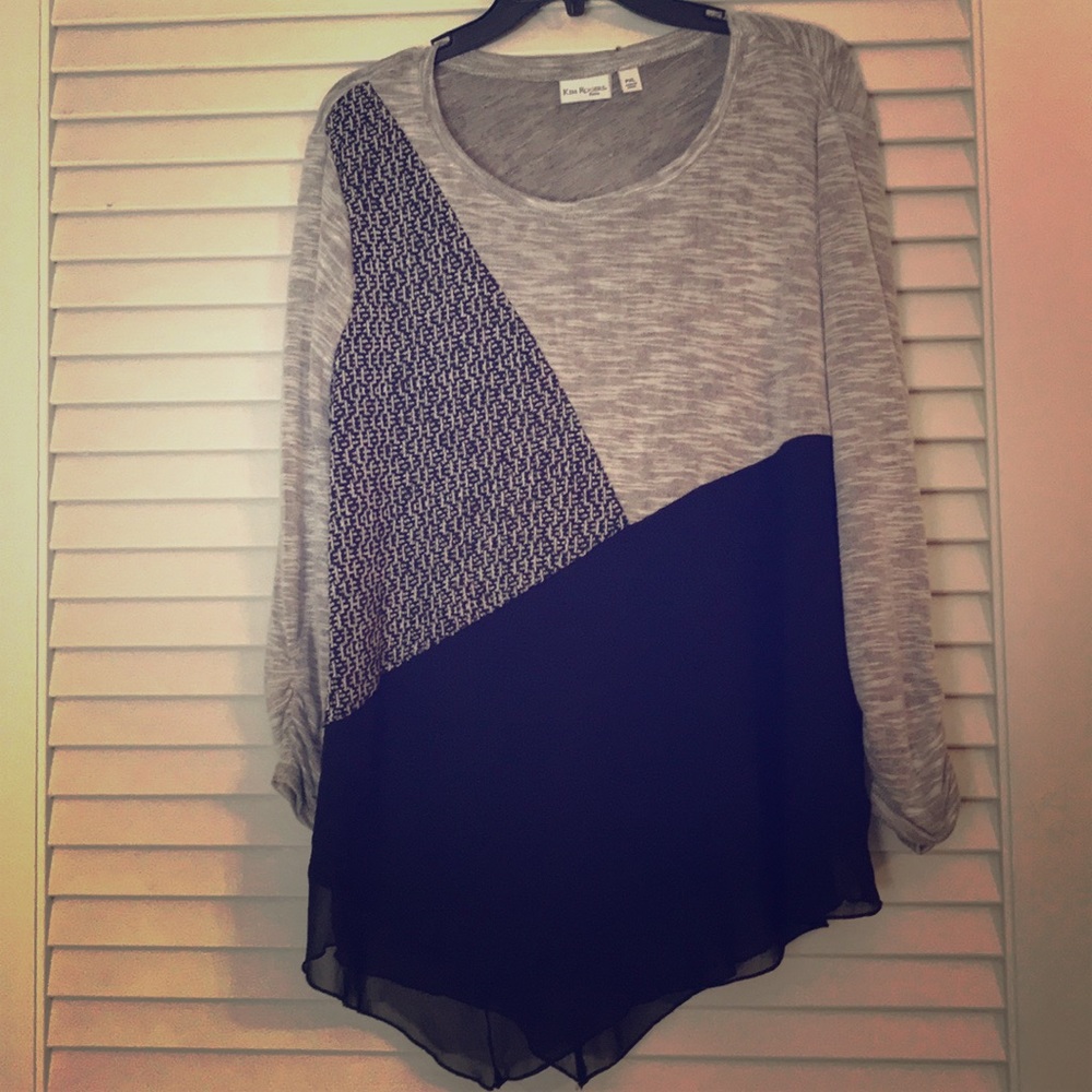 Long sleeve blouse